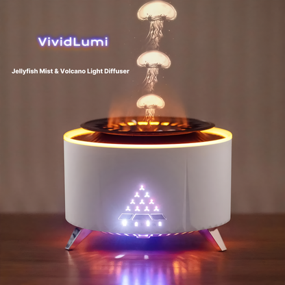 Volcano Mist Humidifier & Diffuser – Ultrasonic Cool Mist Technology