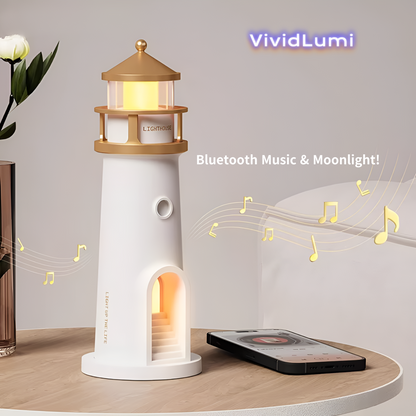 VividLumi Moon Projector Night Light Lamp – Bluetooth Speaker & Projection Lamp